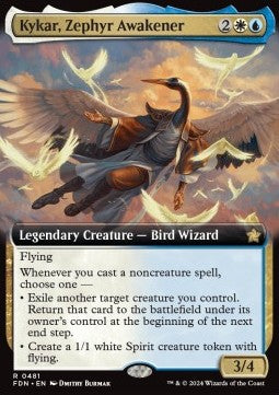 Kykar, Zephyr Awakener (V.3) - Magic: The Gathering Foundations: Extras (Rare) [XFDN-481]