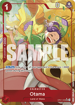 Otama (OP01-006) (V.4) - The Best (Alternate Art) [PRB01-OP01-006]