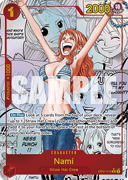 Nami (OP01-016) - The Best (Manga Rare) [PRB01-OP01-016]