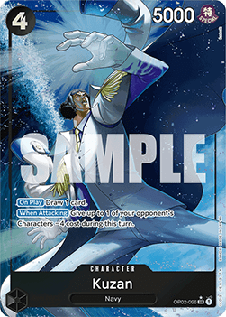 Kuzan (OP02-096) (V.2) - The Best (Alternate Art) [PRB01-OP02-096]