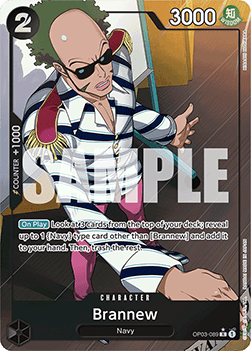 Brannew (OP03-089) (V.4) - The Best (Alternate Art) [PRB01-OP03-089]