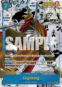 Sogeking (OP03-122) - The Best (Manga Rare) [PRB01-OP03-122]
