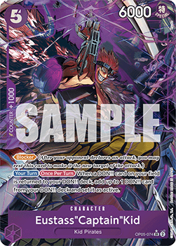 Eustass"Captain"Kid (OP05-074) (V.2) - The Best (Alternate Art) [PRB01-OP05-074]