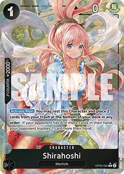 Shirahoshi (OP05-082) (V.4) - The Best (Alternate Art) [PRB01-OP05-082]