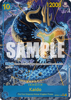 Kaido (OP05-118) (V.2) - The Best (Alternate Art) [PRB01-OP05-118]