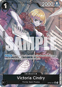 Victoria Cindry (OP06-091) (V.3) - The Best (Uncommon) [PRB01-OP06-091]