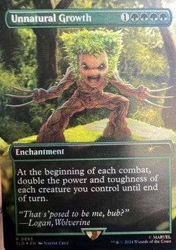 Unnatural Growth - Secret Lair Drop Series (Rare) [SLD-865]