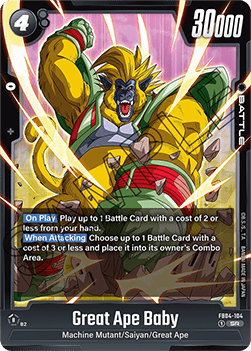 Great Ape Baby (FB04-104)  (V.1 - Super Rare) - Ultra Limit [Fusion World] (Super Rare) [FB04-104]