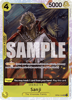 Sanji (OP04-104) (V.1) - The Best (Super Rare) [PRB01-OP04-104]