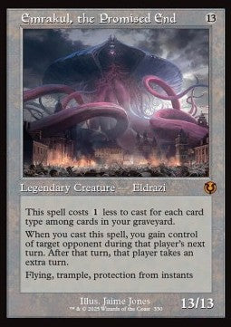 Emrakul, the Promised End (V.1) - Innistrad Remastered: Extras (Mythic) [XINR-330]