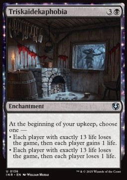 Triskaidekaphobia - Innistrad Remastered (Uncommon) [INR-136]