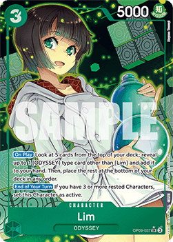 Lim (OP09-037) (V.2) - Emperors in the New World (Alternate Art) [OP09-037]