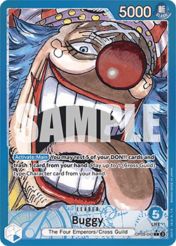 Buggy (OP09-042) (V.2) - Emperors in the New World (Alternate Art) [OP09-042]