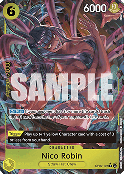 Nico Robin (OP09-107) (V.2) - Emperors in the New World (Alternate Art) [OP09-107]
