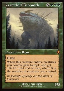 Craterhoof Behemoth - Innistrad Remastered: Extras (Mythic) [XINR-480]