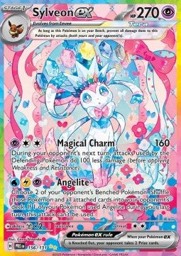 Sylveon ex - Prismatic Evolutions (Special Illustration Rare) [PRE-156]