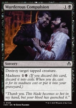 Murderous Compulsion - Innistrad Remastered (Common) [INR-126]