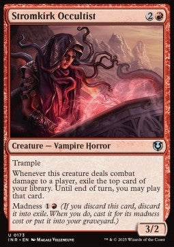 Stromkirk Occultist - Innistrad Remastered (Uncommon) [INR-173]