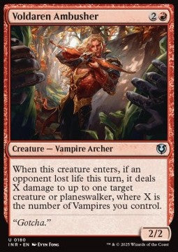 Voldaren Ambusher - Innistrad Remastered (Uncommon) [INR-180]