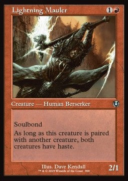 Lightning Mauler - Innistrad Remastered: Extras (Uncommon) [XINR-399]