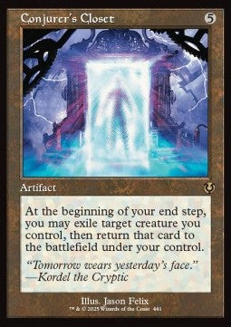 Conjurer's Closet (V.2) - Innistrad Remastered: Extras (Rare) [XINR-441]