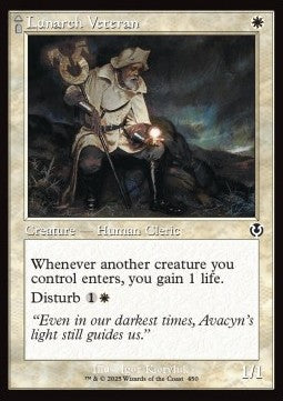 Lunarch Veteran // Luminous Phantom - Innistrad Remastered: Extras (Common) [XINR-450]
