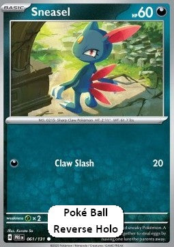 Sneasel - Prismatic Evolutions: Additionals (Common) [xPRE-061]