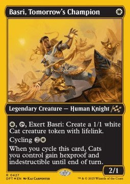 Basri, Tomorrow's Champion - Aetherdrift: First-Place (Rare) [DFTFP-427]