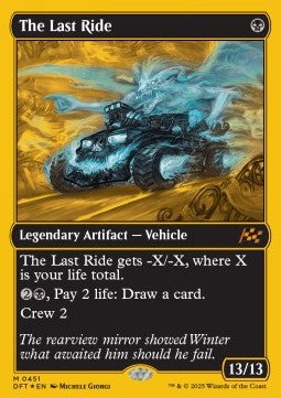 The Last Ride (V.1) - Aetherdrift: First-Place (Mythic) [DFTFP-451]