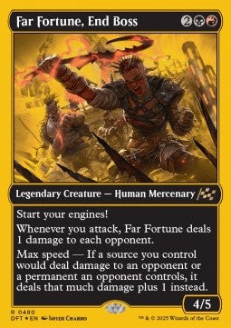 Far Fortune, End Boss - Aetherdrift: First-Place (Rare) [DFTFP-480]