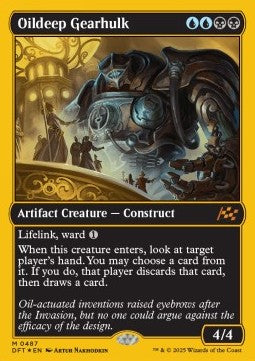 Oildeep Gearhulk (V.1) - Aetherdrift: First-Place (Mythic) [DFTFP-487]