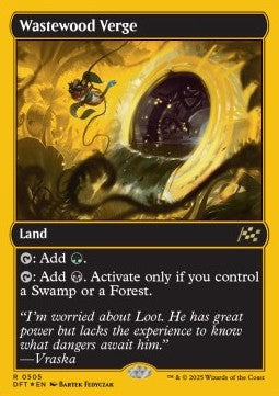 Wastewood Verge - Aetherdrift: First-Place (Rare) [DFTFP-505]