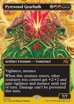 Pyrewood Gearhulk (V.2) - Aetherdrift: First-Place (Mythic) [DFTFP-551]