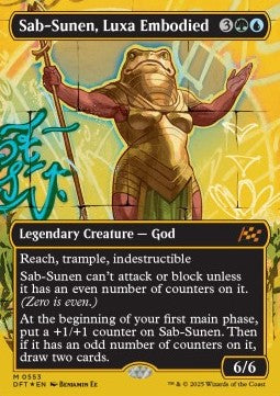 Sab-Sunen, Luxa Embodied (V.2) - Aetherdrift: First-Place (Mythic) [DFTFP-553]