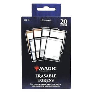 20 Ultra Pro Erasable Tokens