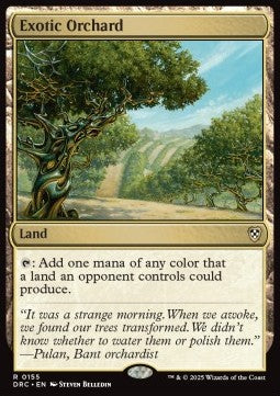 Exotic Orchard - Commander: Aetherdrift (Rare) [DRC-155]