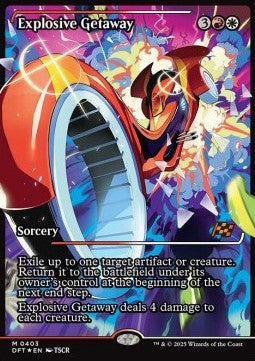 Explosive Getaway (V.2) - Aetherdrift: Extras (Mythic) [XDFT-403]