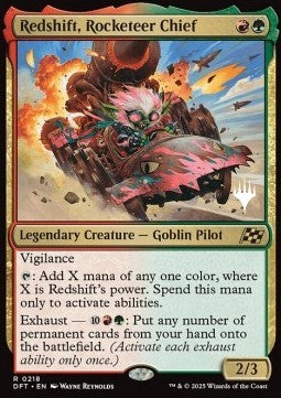 Redshift, Rocketeer Chief (V.2)