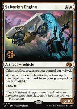 Salvation Engine (V.1) - Aetherdrift: Promos (Mythic) [PDFT-27]