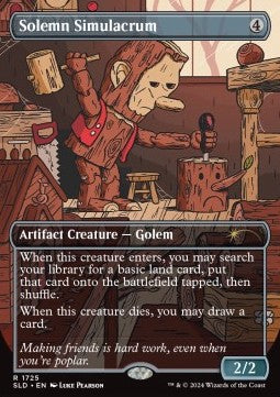 Solemn Simulacrum - Secret Lair Drop Series: Winter Superdrop 2025 (Rare) [SLDW25-1725]