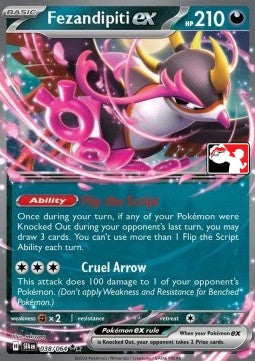 Fezandipiti ex - Play! Pokémon Prize Pack Series Six (Promo) [PPS6-SFA 038]