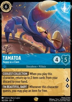 Tamatoa - Happy as a Clam (V.1)