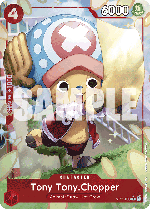 Tony Tony.Chopper (ST21-008) (V.2) - Starter Deck: EX Gear 5 (Alternate Art) [ST-21-008]