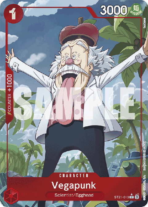 Vegapunk (ST21-013) (V.2) - Starter Deck: EX Gear 5 (Alternate Art) [ST-21-013]