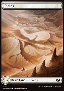 Plains (V.1) - Tarkir: Dragonstorm (Land) [TDM-272]