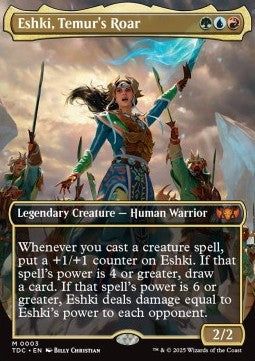 Eshki, Temur's Roar - Commander: Tarkir: Dragonstorm (Mythic) [TDC-3]