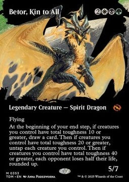 Betor, Kin to All (V.2) - Tarkir: Dragonstorm: Extras (Mythic) [XTDM-353]