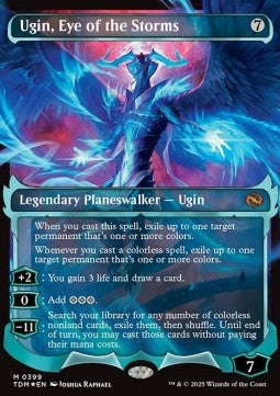 Ugin, Eye of the Storms (V.2) - Tarkir: Dragonstorm: Extras (Mythic) [XTDM-399]