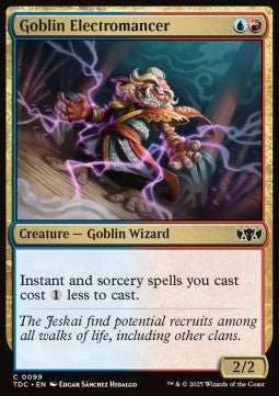 Goblin Electromancer - Commander: Tarkir: Dragonstorm (Common) [TDC-99]