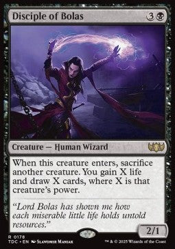 Disciple of Bolas - Commander: Tarkir: Dragonstorm (Rare) [TDC-178]